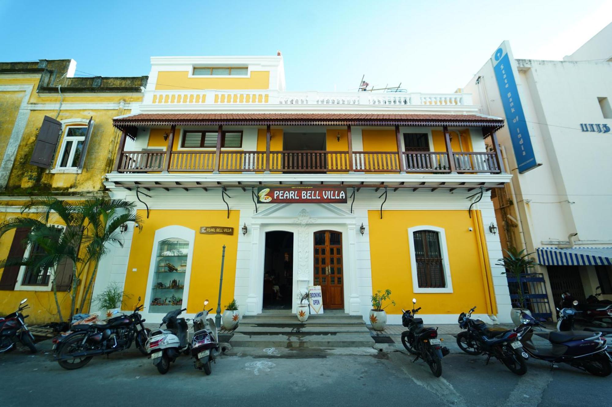 Pearl Bell Villa Pondicherry Eksteriør bilde