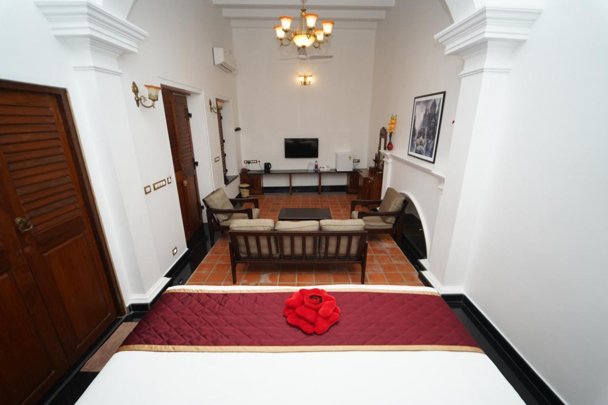 Pearl Bell Villa Pondicherry Eksteriør bilde